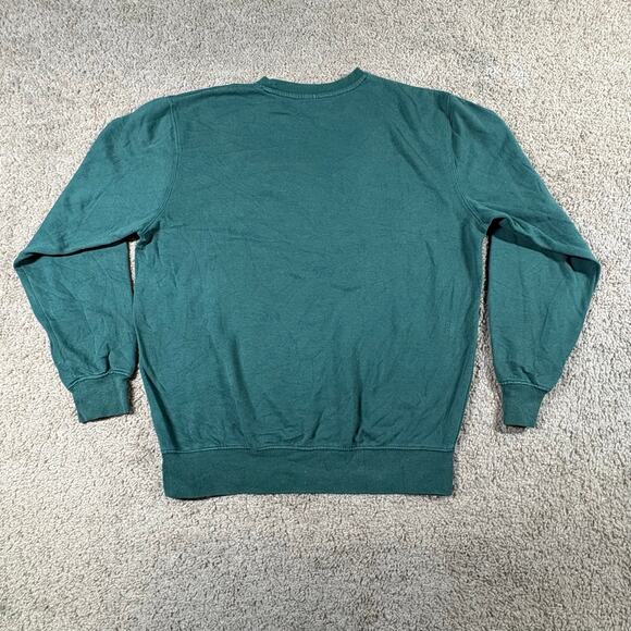 VTG Michigan State Spartans Sweatshirt Mens Sz Medium Green Stadium Athletics - Picture 3 of 7